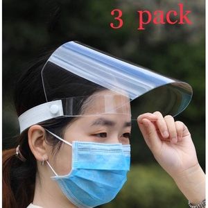 3 set of elastic face shield